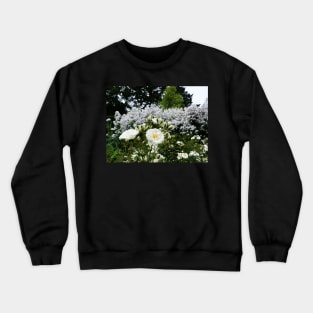 Beautiful evergreen rose Crewneck Sweatshirt